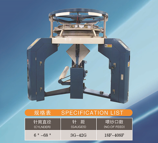 Three-thread Fleece Knitting Machine