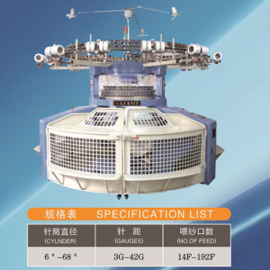 Double Jersey Open Width Knitting Machine